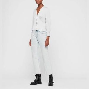 all saints | satin top